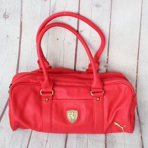Red Puma Ferrari Duffle Bag Limited edition